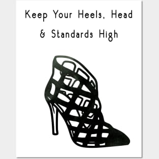 Coco "Keep Your Heels, Head & Standards High" Posters and Art